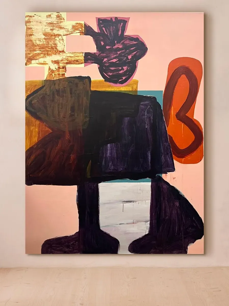 Clavel by Henry Ward Acrylic on Canvas Artwork by Soho Home