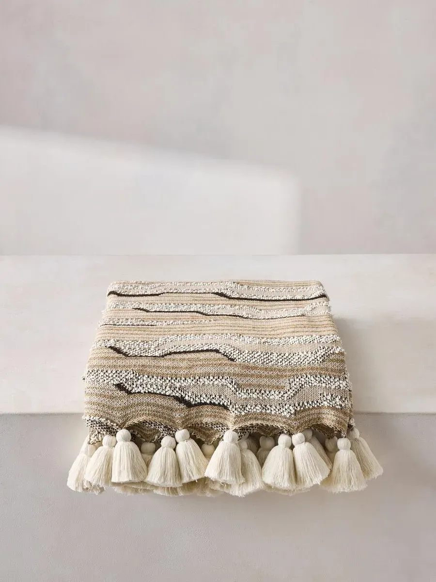 Cloud Knitted Throw - Cotton product