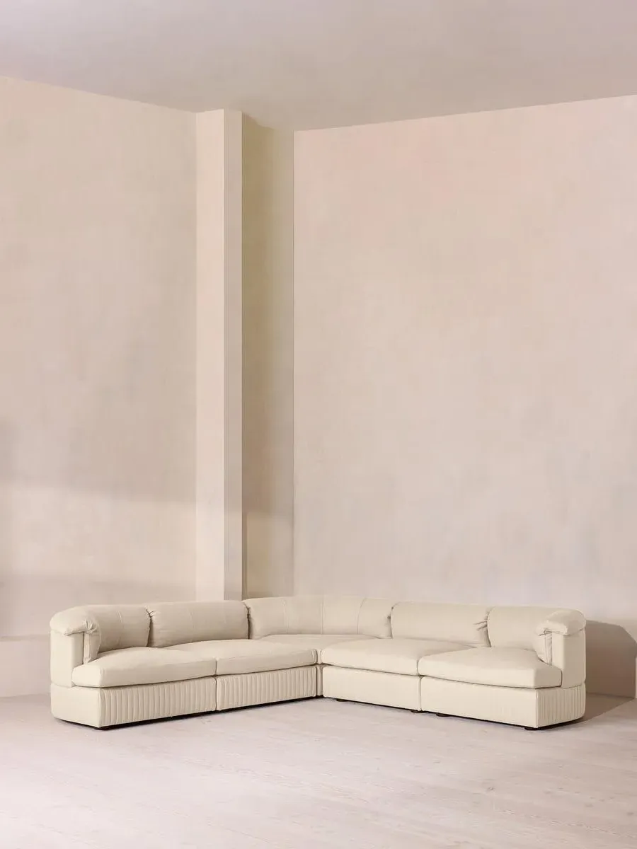 Oona Corner Modular Sofa - Bisque, Linen product