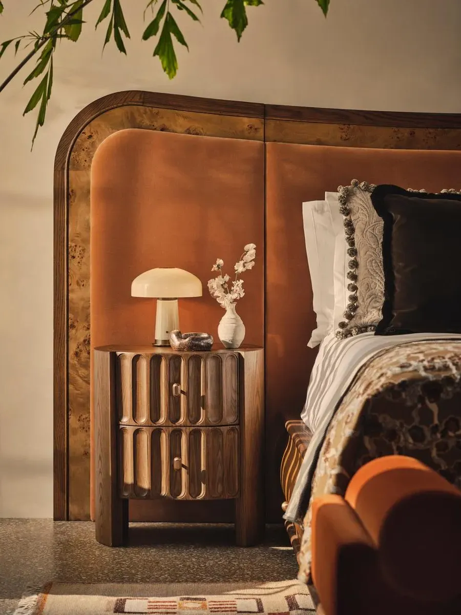 Devon Bedside Table - Ash Veneer product