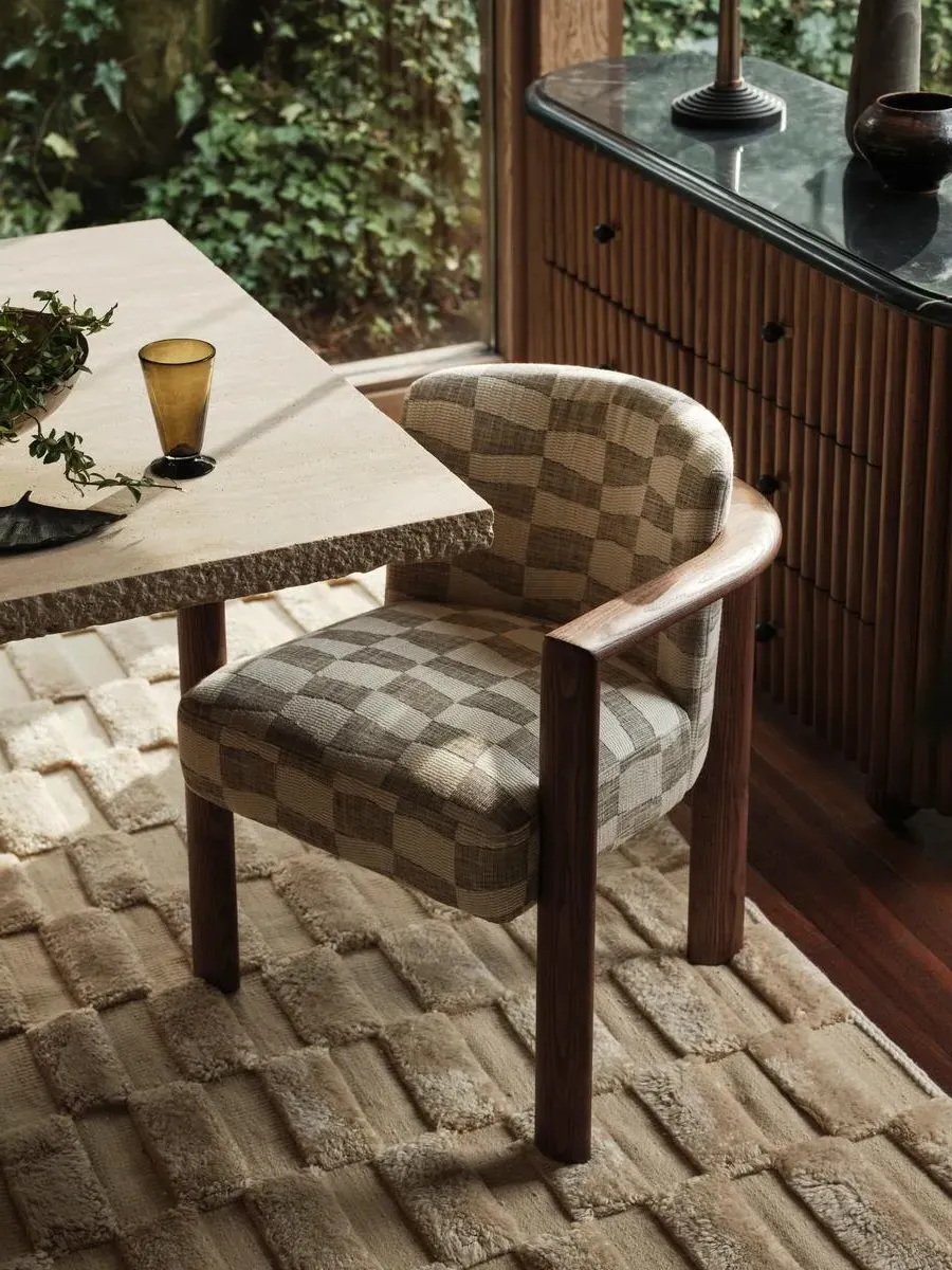 Aria Dining Chair - Natural, Jacquard product