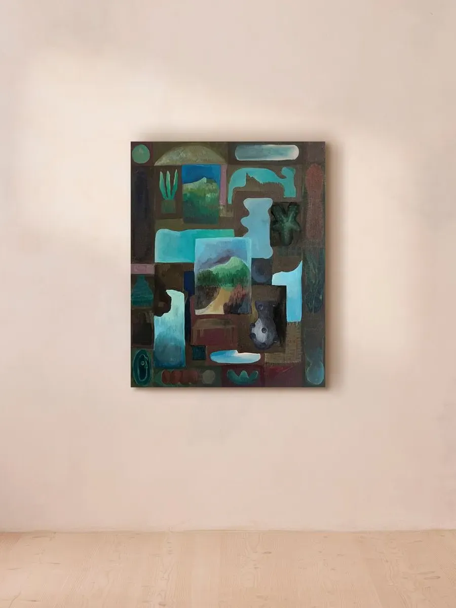 Dream I Got Lost In by Pola Piestrzeniewicz Abstract Painting by Soho Home