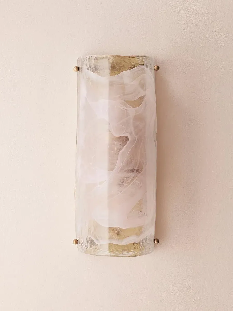 Emmanuel Wall Light - Venetian Glass, Brass product