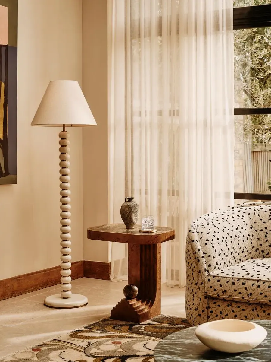 Emmeline Side Table - Dark Emperador Marble product