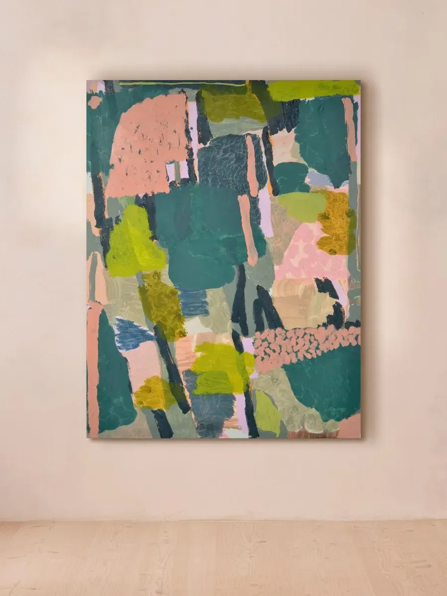 Flowerbed by Jack Paffett Abstract Canvas Art product