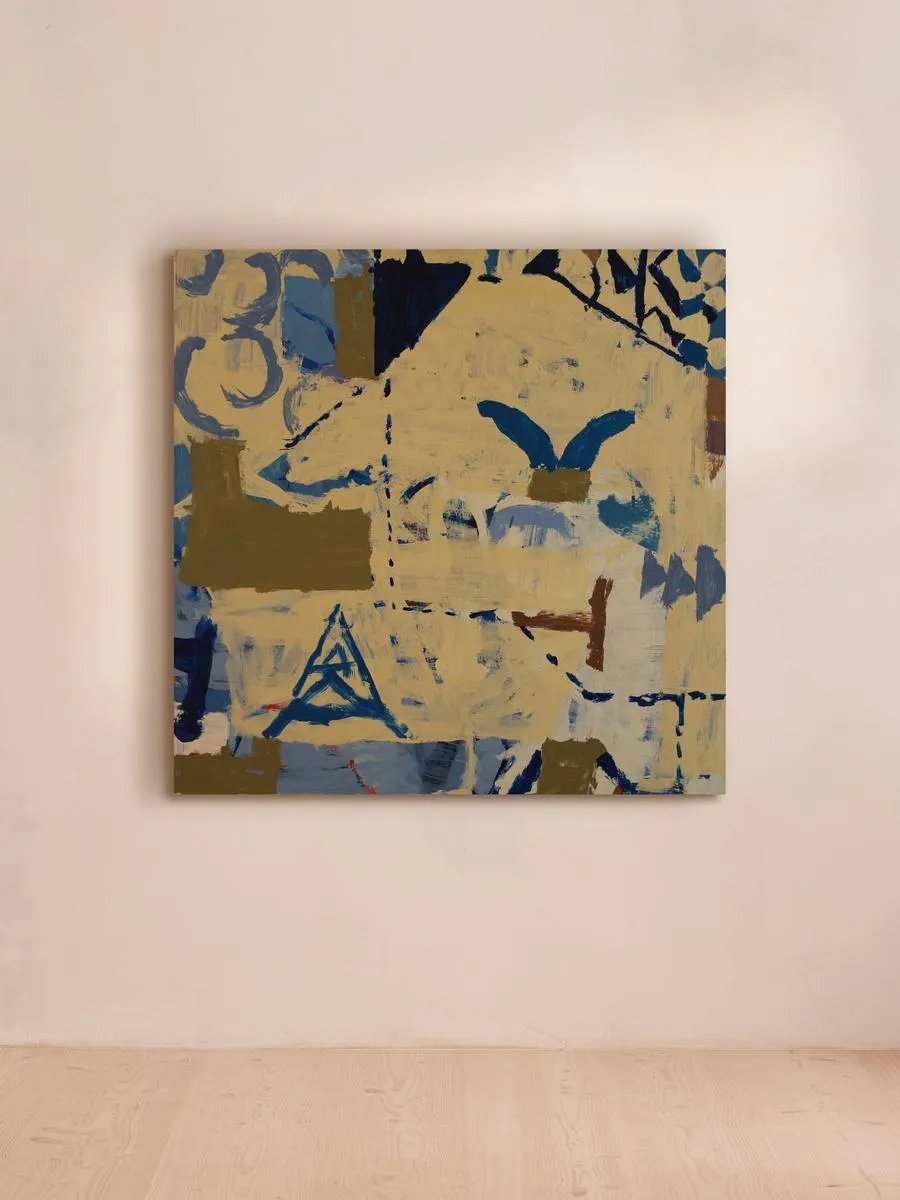 'Footprints' by Vered Gersztenkorn Abstract Canvas by Soho Home