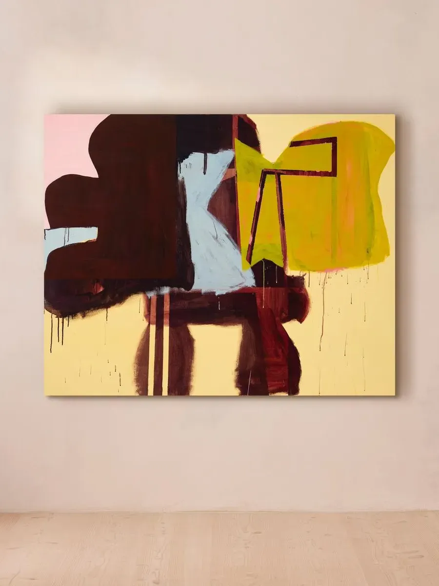 GB's Table II by Henry Ward Abstract Canvas Painting product