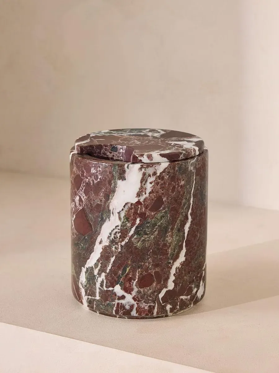 Pavel Ice Bucket - Rosso Levanto Marble product