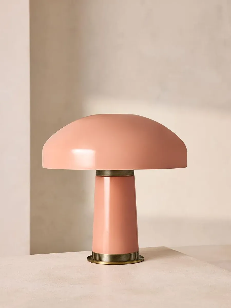 Janie Table Lamp - Pink, Glass product