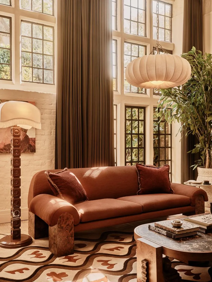 Jenkins 2-Seater Sofa - Conker, Wool Linen product