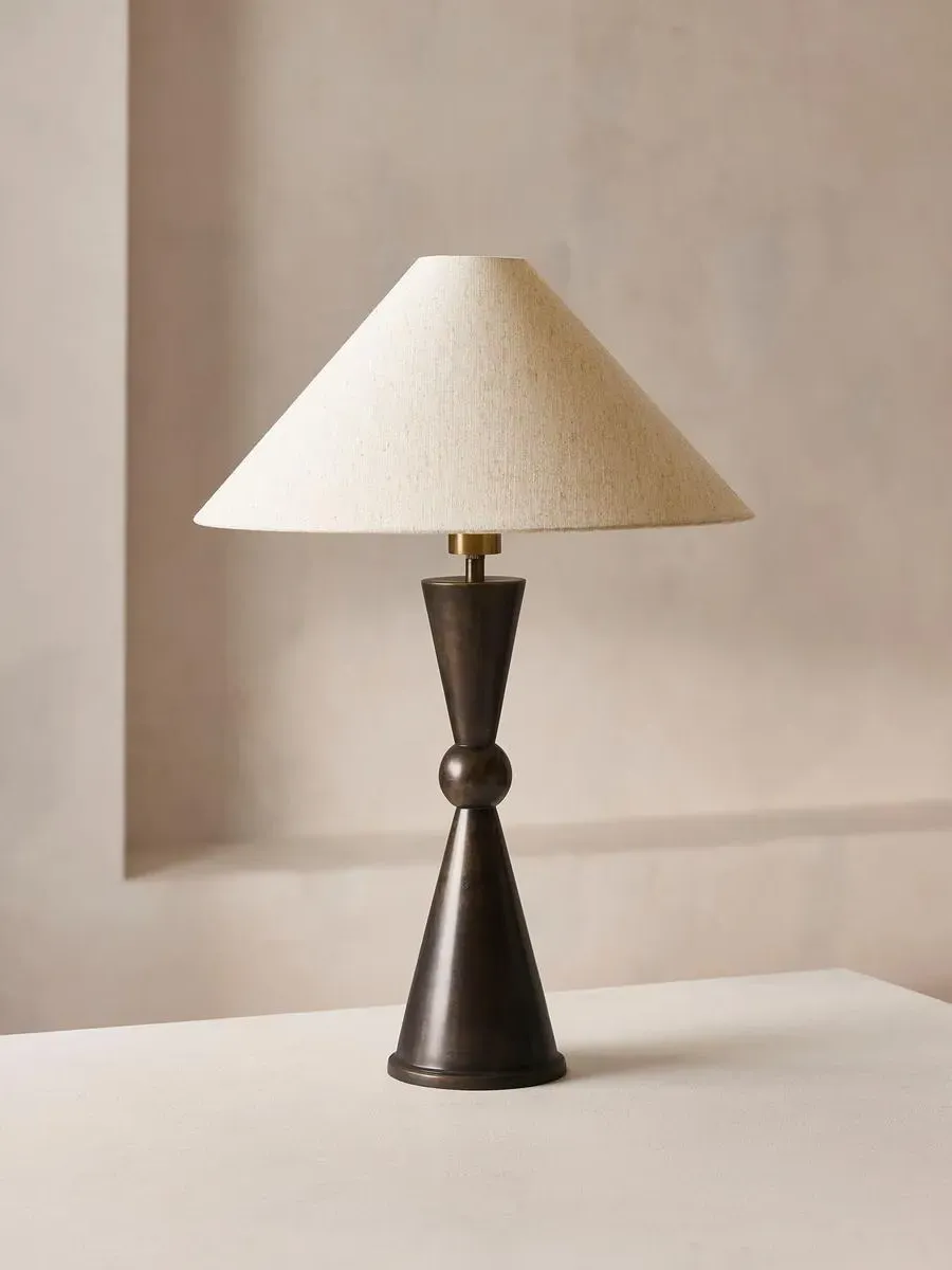 Kea Table Lamp - Patina, Linen product