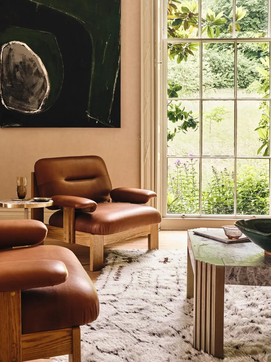 Leonardo Large Rug - Natural, Wool product