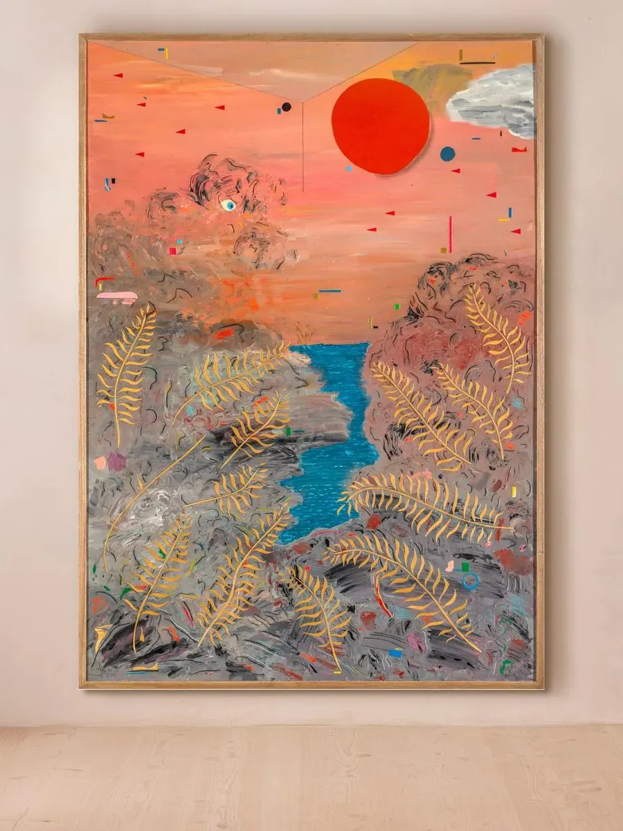 Lobo Velar de Irigoyen 'El saludable aliento de la mañana.' Original Artwork by Soho Home