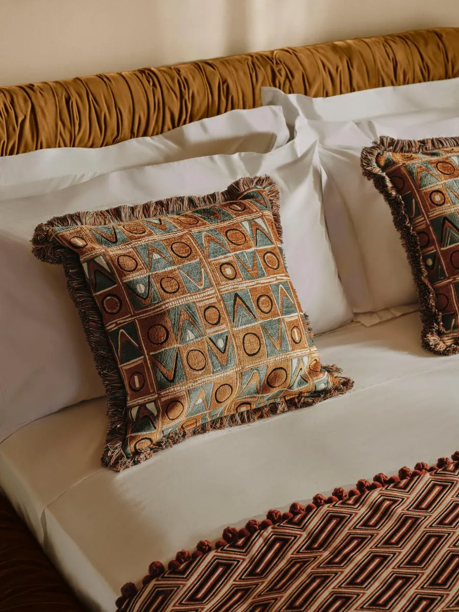 Lumi Square Cushion - Chenille Jacquard product