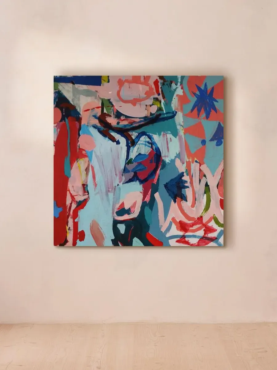 'Lush Life' by Vered Gersztenkorn Abstract Canvas by Soho Home