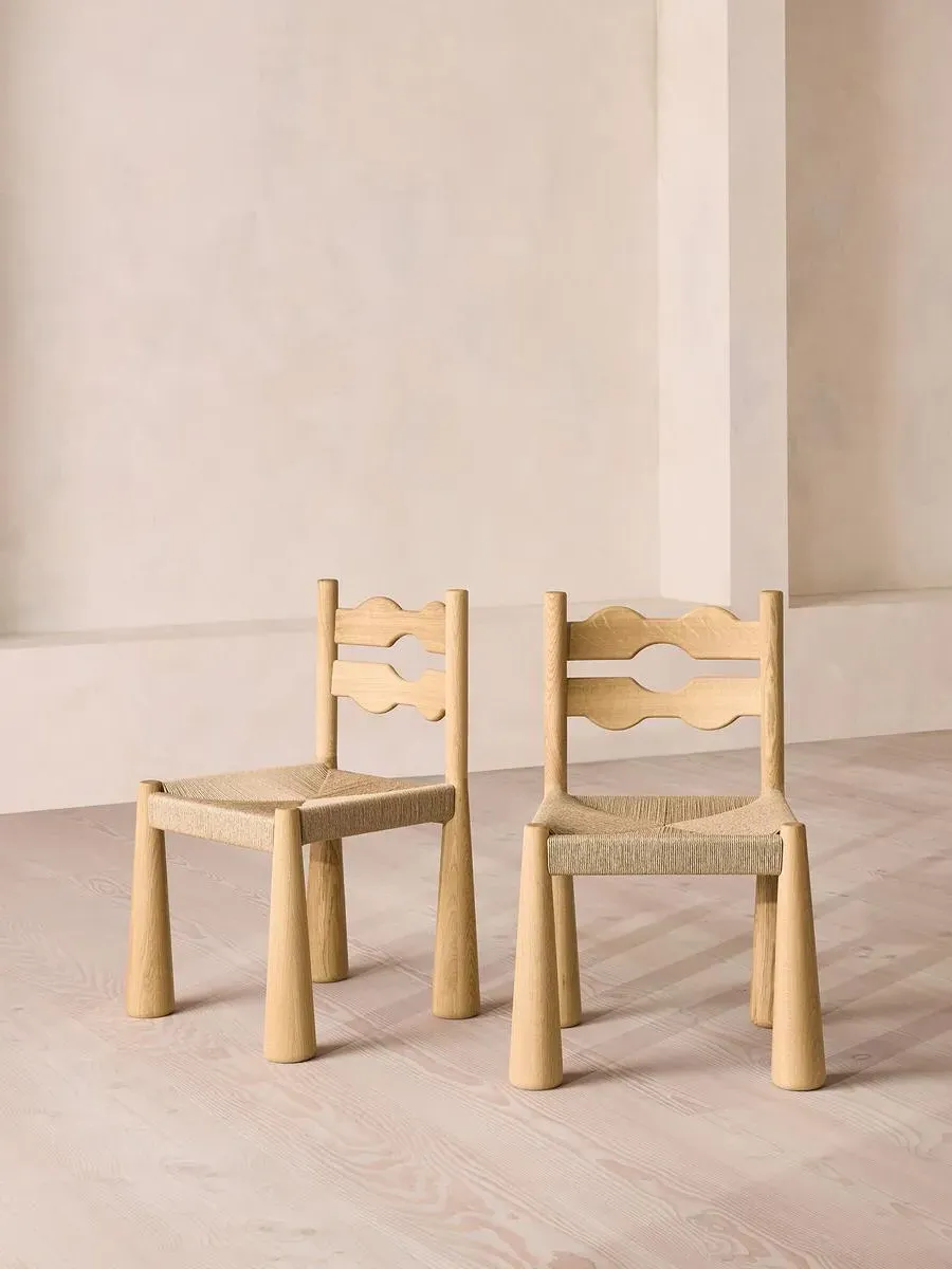 Manuel Dining Chair - Light Oak by Soho Home