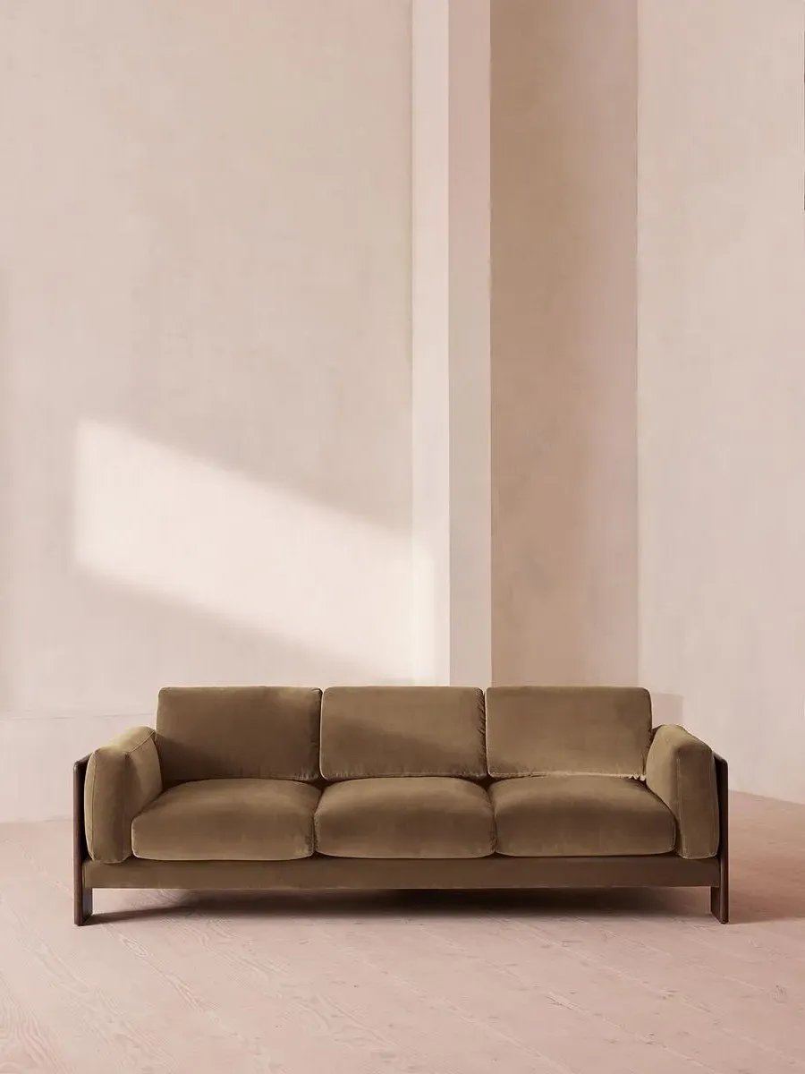 Marcia 3-Seater Sofa - Truffle, Velvet product
