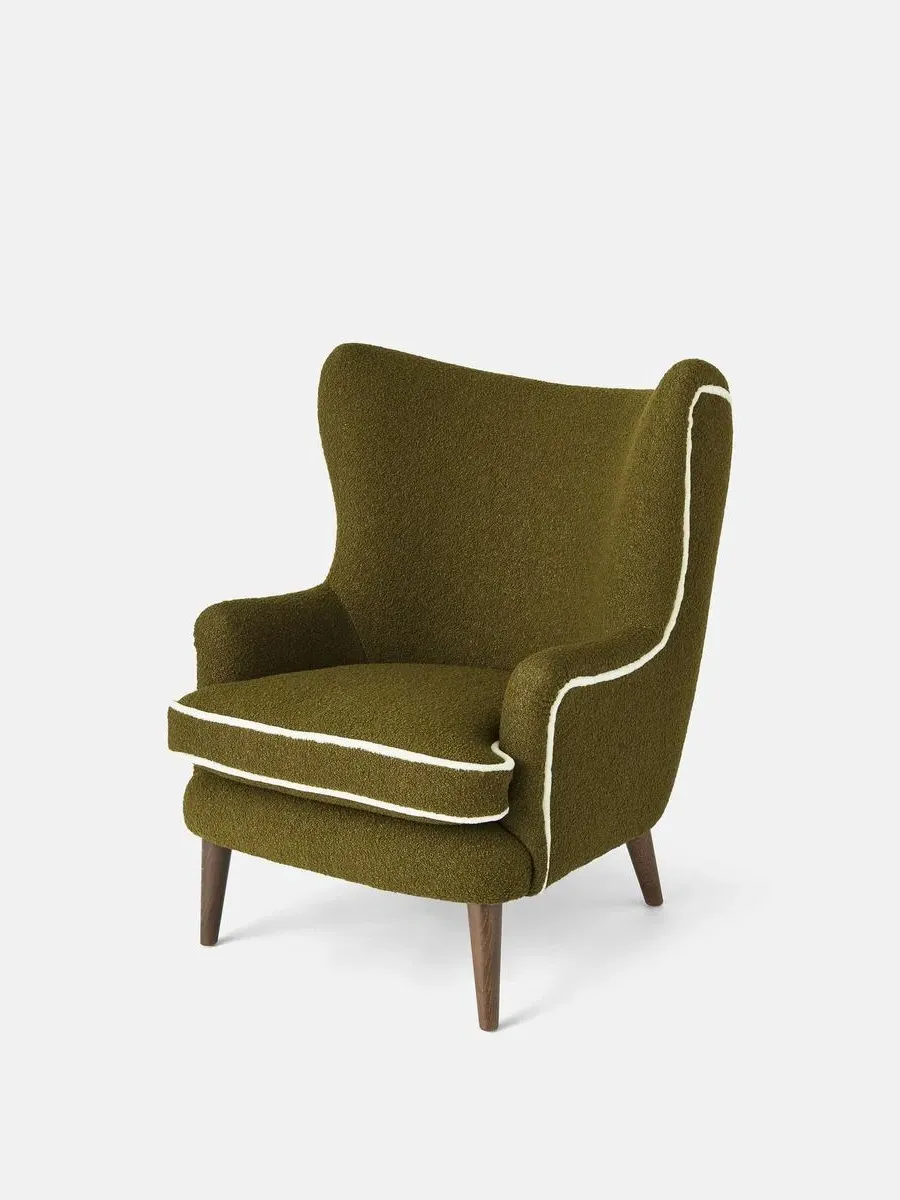 Maren Wingback Armchair - Boucle product