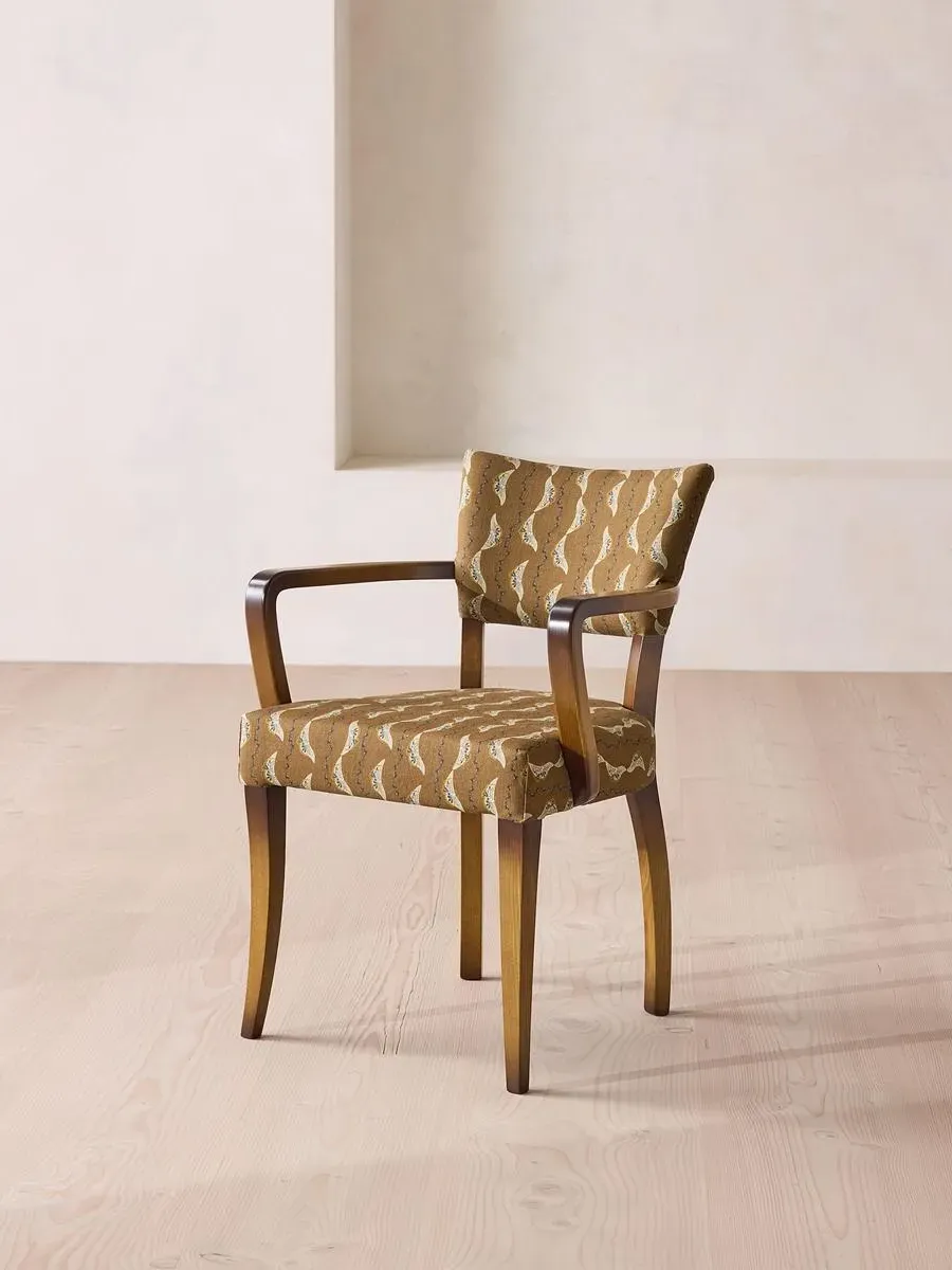 Molina Dining Armchair - Deklan Linen by Soho Home