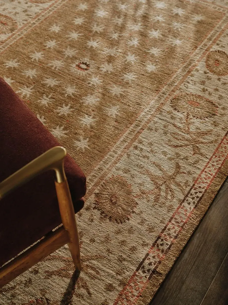 Morongo Swatch Rug - Ochre, Wool product