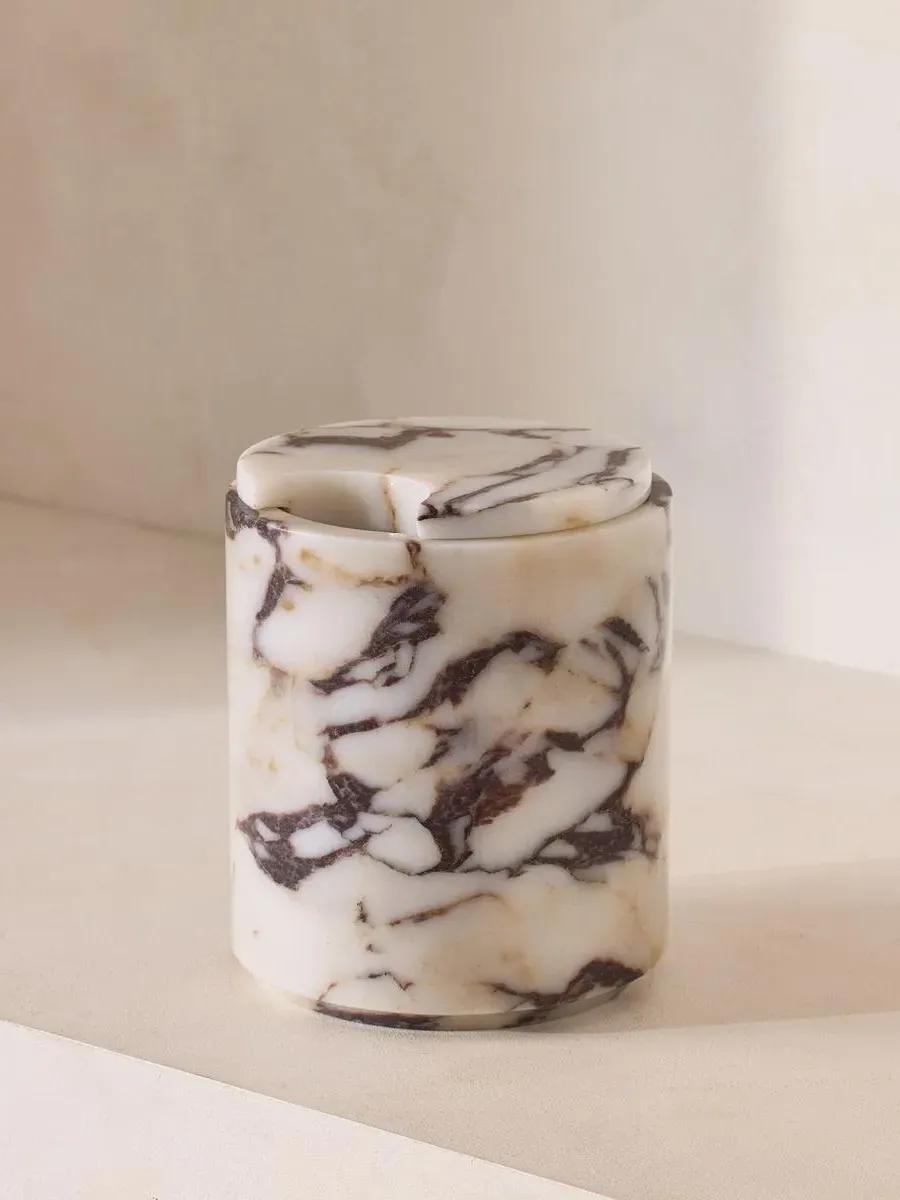 Pavel Ice Bucket - Calacatta Viola Marble by Soho Home