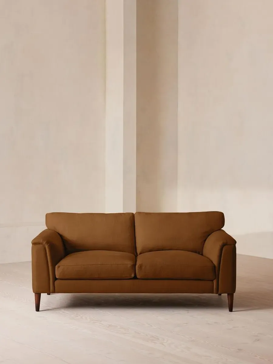 Reya 2-Seater Sofa - Terracotta, Linen by Soho Home