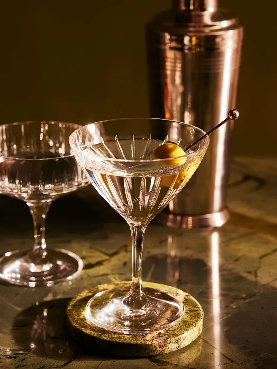 Roebling Set of Four Cocktail Glasses - Crystal product