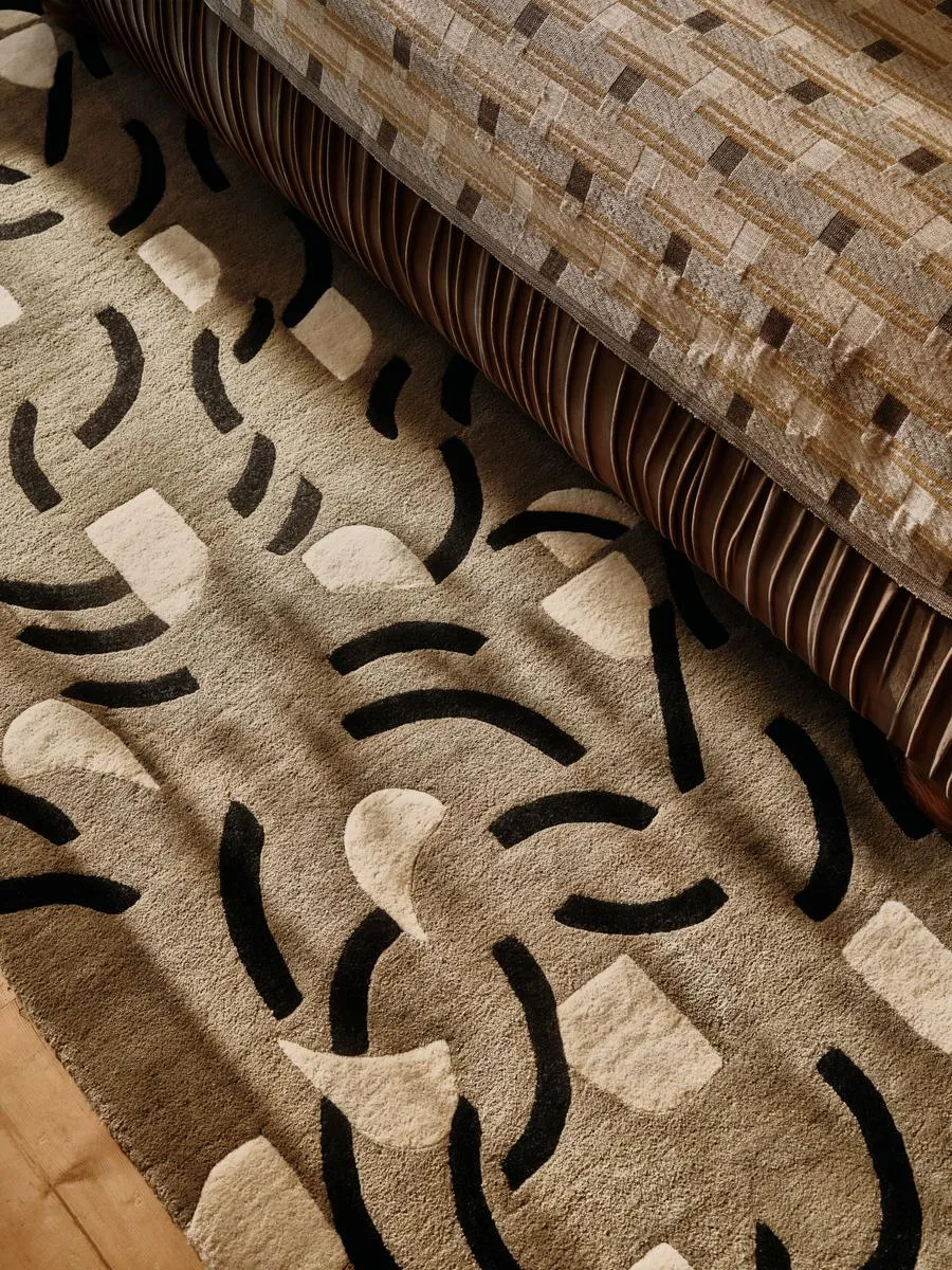 Sasha Rug Swatch - Sage, Wool Blend product