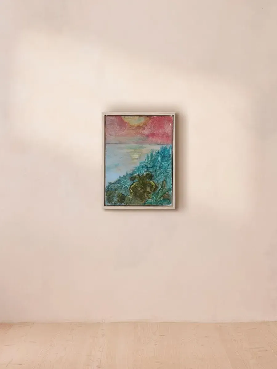 Sea Change by Lasse Thorst Oil on Canvas Landscape by Soho Home