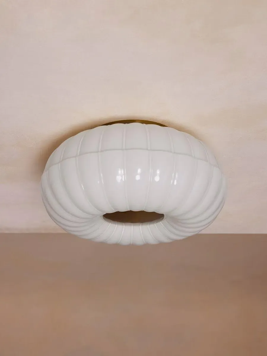 Sirrel Domed Flush Light - Frosted Glass product