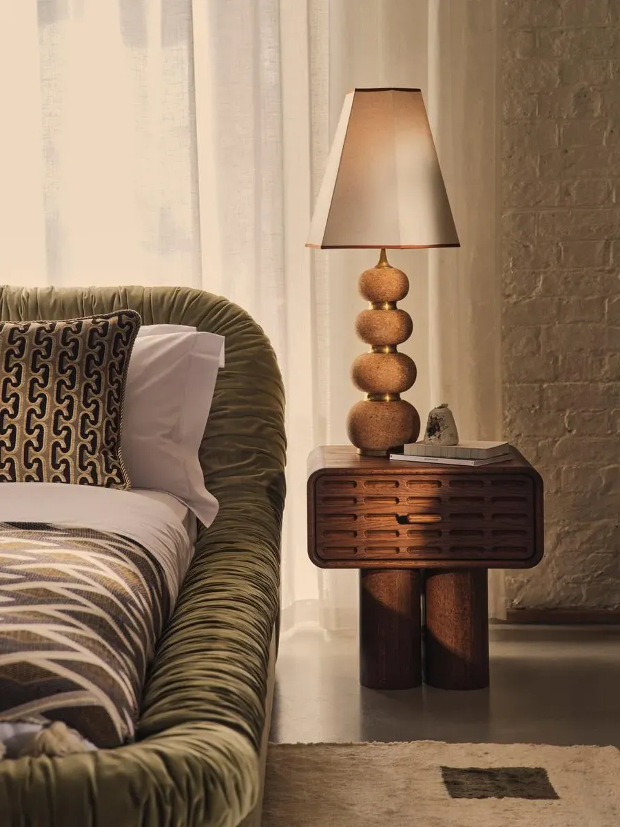 Stanley Bedside Table - Red Oak by Soho Home