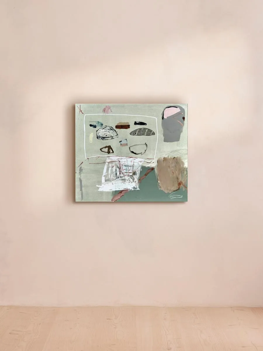 'Table Tale' by Vered Gersztenkorn Abstract Canvas by Soho Home