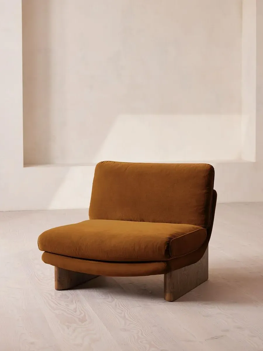 Tellis Armchair - Mustard, Velvet product