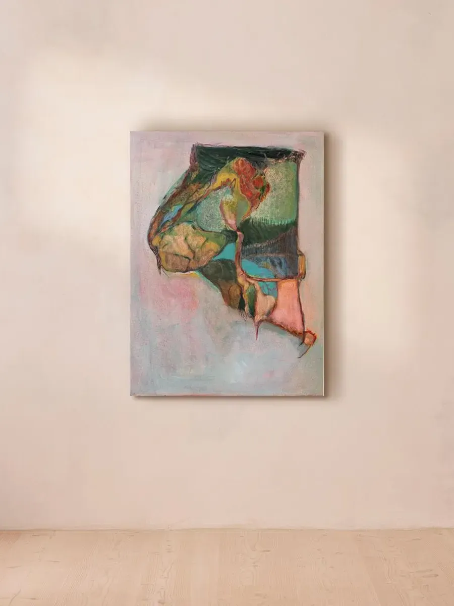 The Island by Nancy Collantine Oil Painting by Soho Home