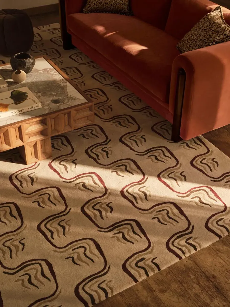 Theron Large Area Rug - Neutral, Hand-Tufted by Soho Home
