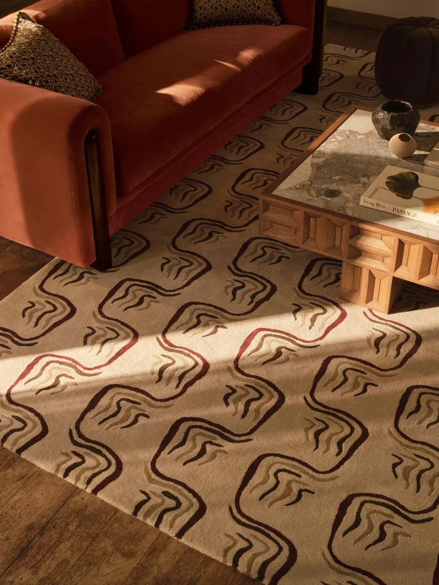 Theron Rug - Neutral, Hand-Tufted product
