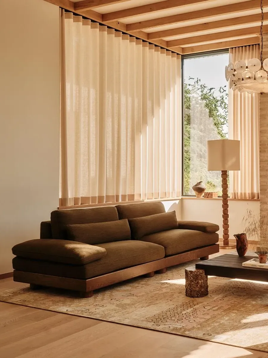 Truro 3-Seater Modular Sofa - Moss, Wool Linen product