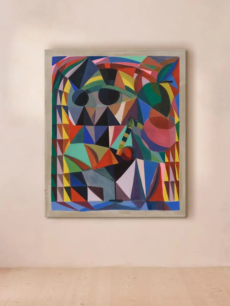 Ulrika Segerberg 'BODARU' Figurative Artwork - Oil on Linen by Soho Home