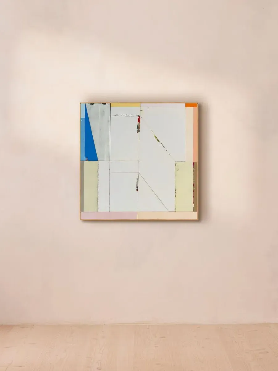 Valence I by Jo Hummel Abstract Artwork - Acrylic on Paper and Ply by Soho Home