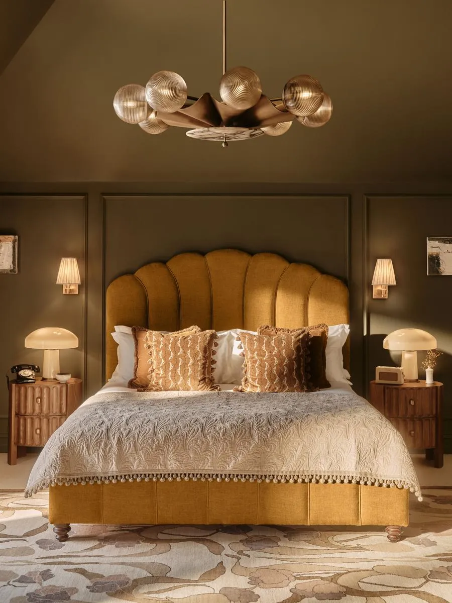 Velmer 8-Globe Chandelier - Antique Brass, Glass by Soho Home