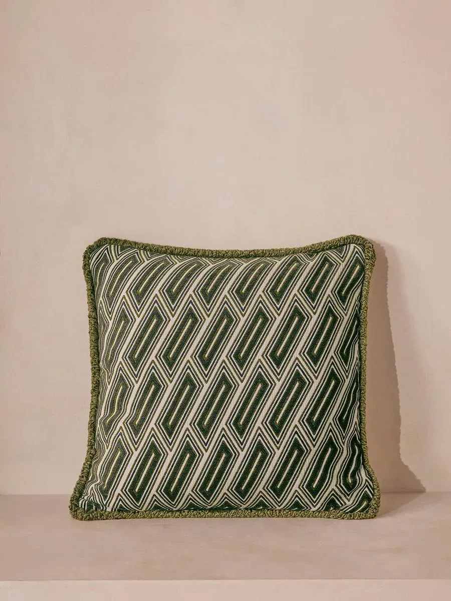 Vende Square Cushion - Olive product