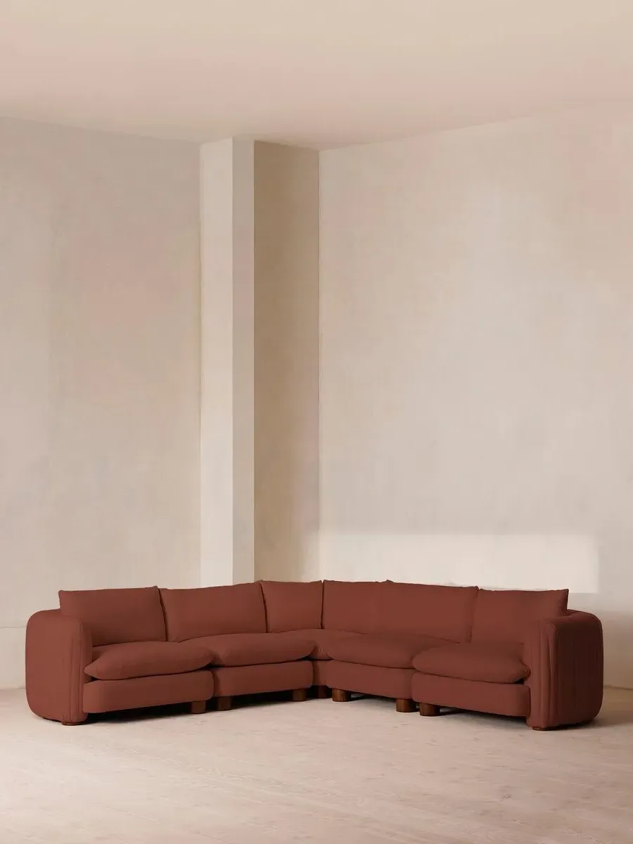 Vivienne Corner Modular Sofa - Sienna, Linen product