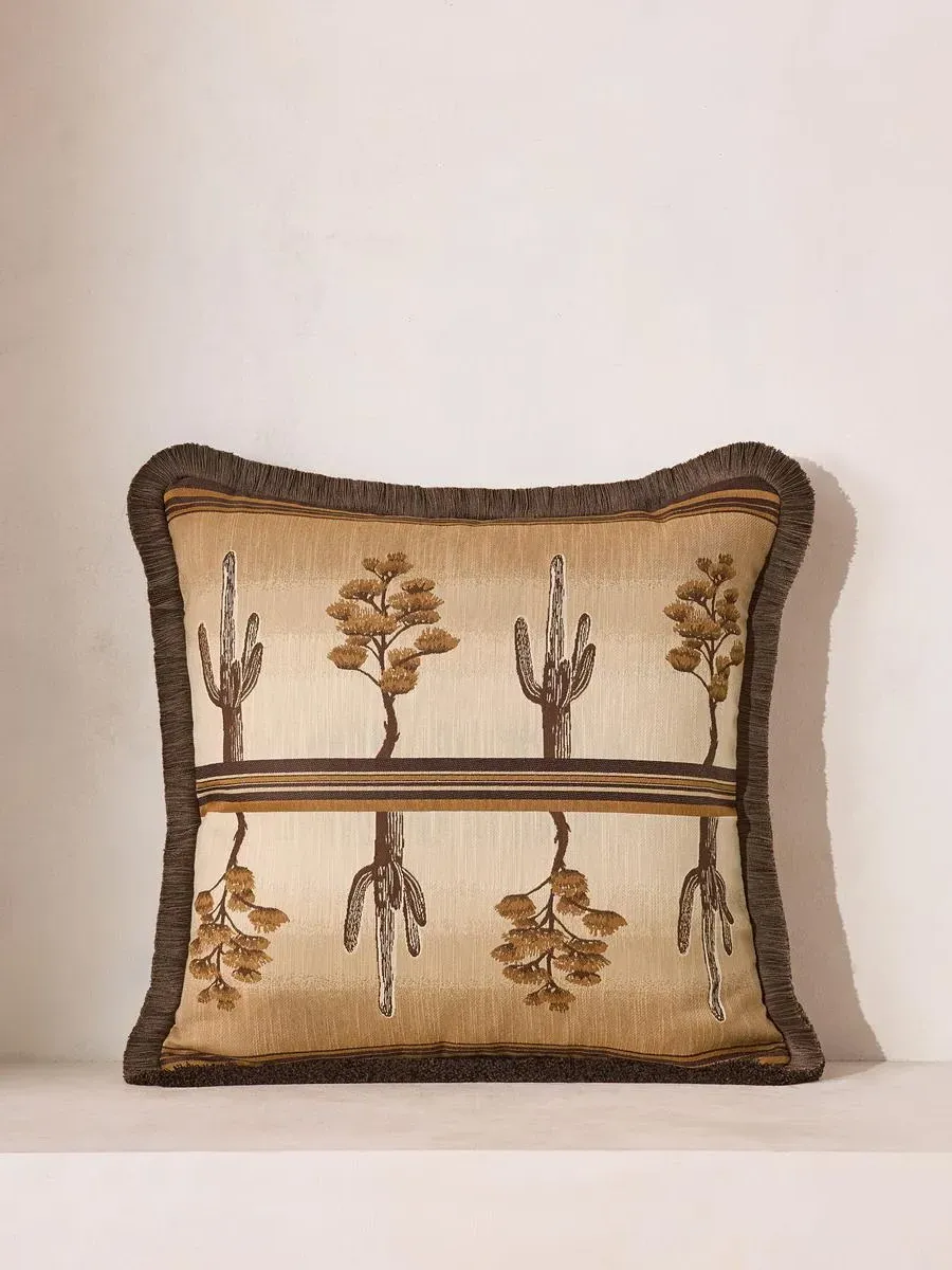 Zosia Square Cushion - Cream, Cotton-Linen product