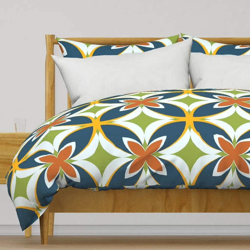 003 Jumbo Large Scale Duvet Cover - Teal product