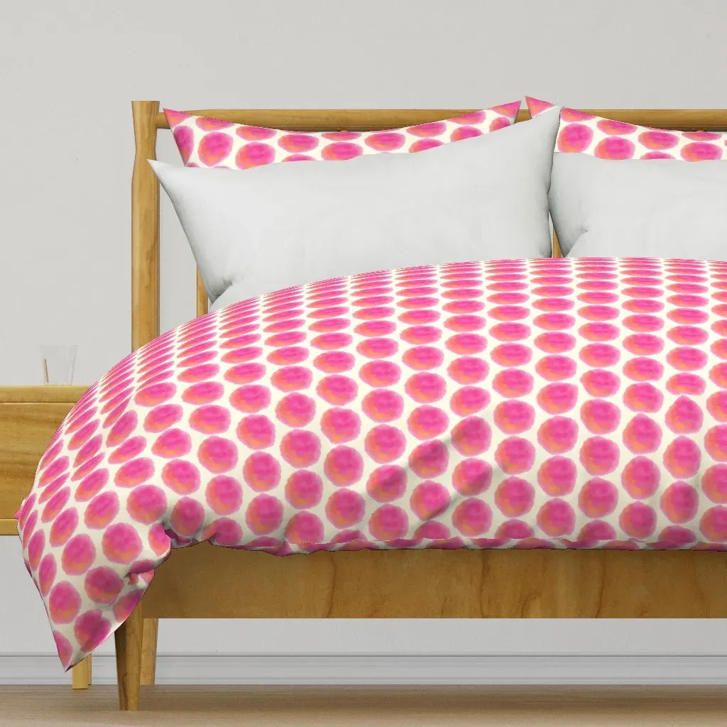 15 05C Jumbo Orange Pink Duvet Cover - Pink product