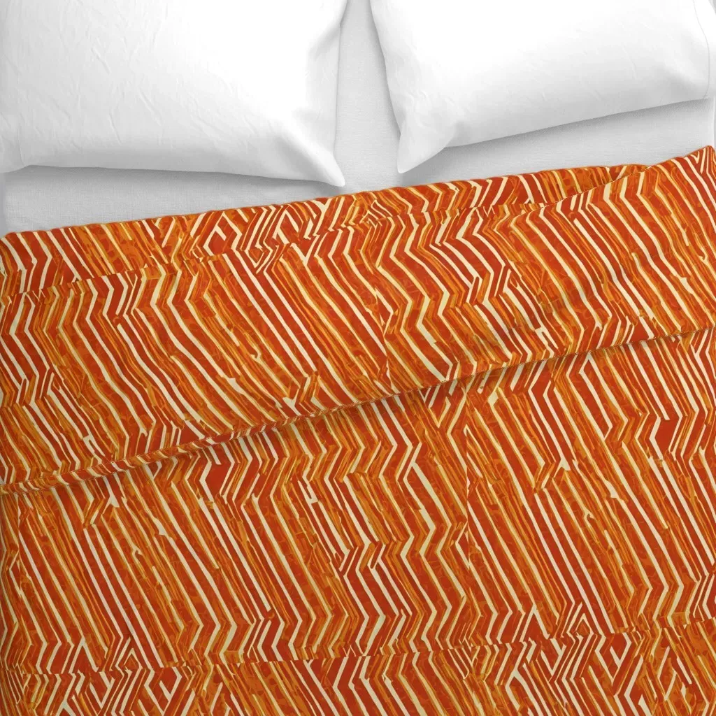 1718 Duvet Cover - Orange alternate view