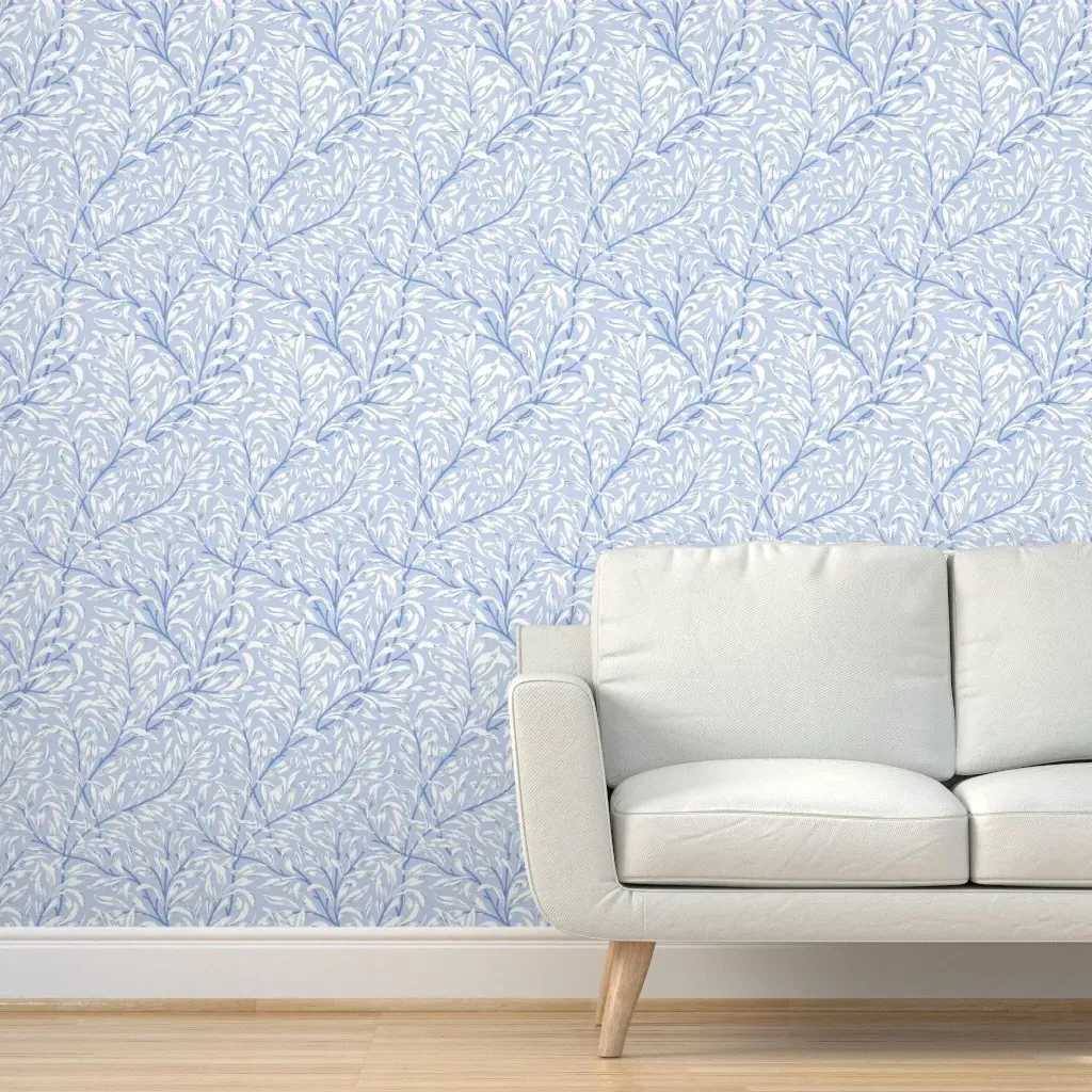1887 Willow Bough by William Morris Peel and Stick Wallpaper - Wedgewood Blue product