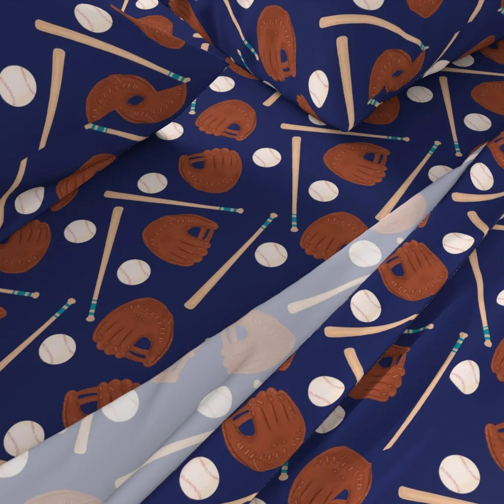 21062 Baseball King Sheet Set - Brown alternate view
