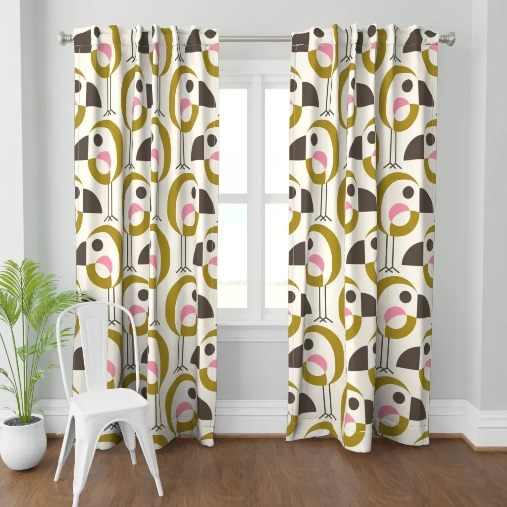 2796 C Extra Large Curtain Panel - Olive Green product