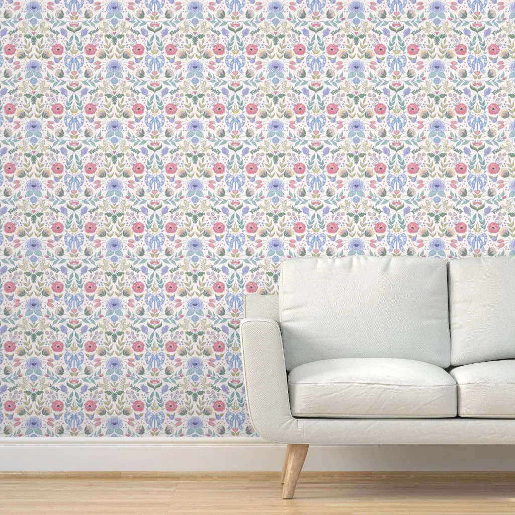 A More Beautiful Life Peel and Stick Wallpaper - Pink product